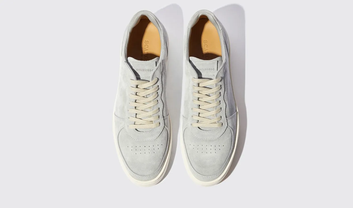 Hot Scarosso Agostino Steel Suede Light Steel - Suede
