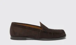 Outlet Scarosso Alain Brown Suede Brown - Suede