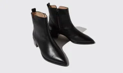 Discount Scarosso Alba Nera Black - Calf