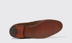 Shop Scarosso Alessandra Light Brown Suede Light Brown - Suede