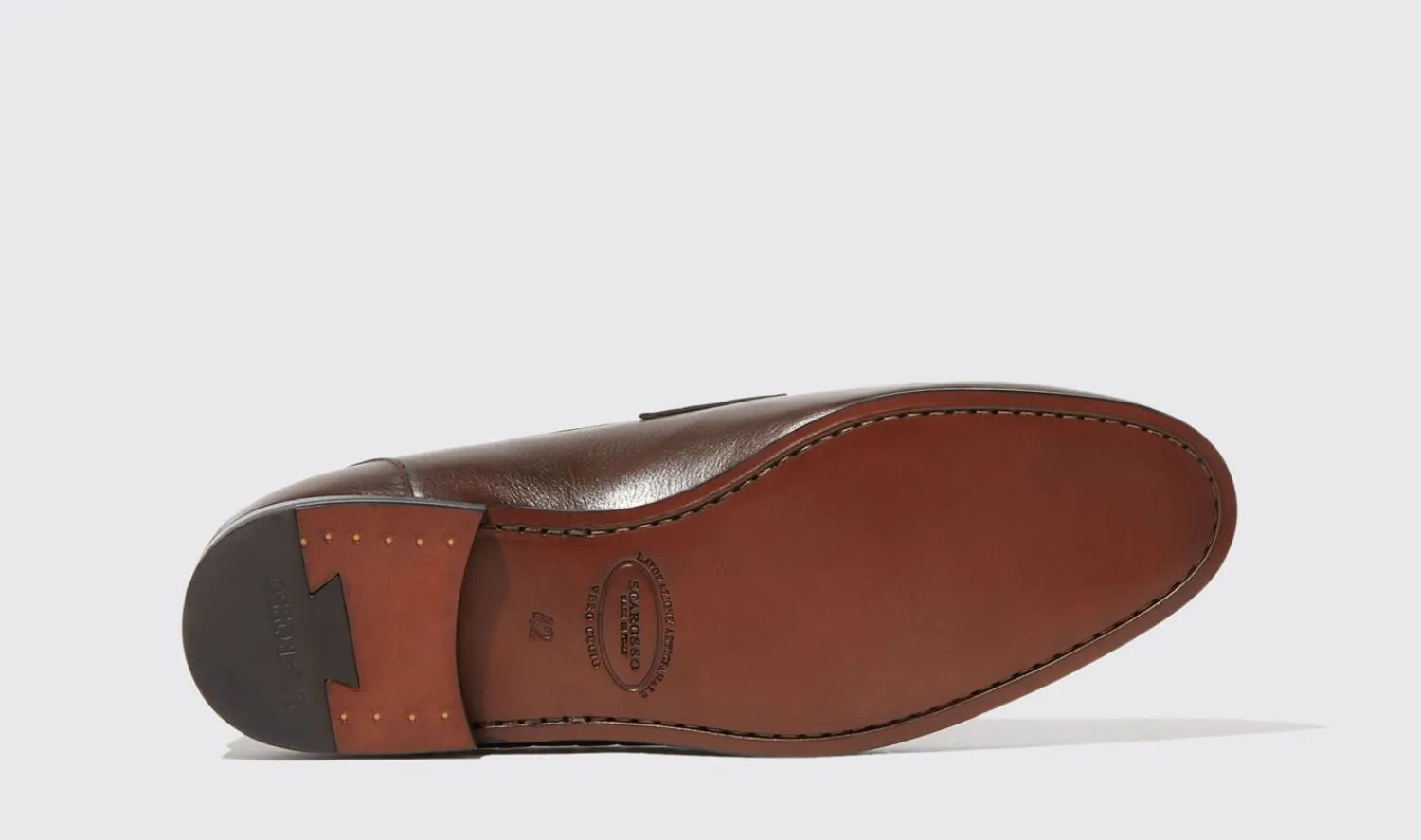 Shop Scarosso Alessandro Brown Brown - Calf