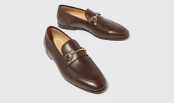 Shop Scarosso Alessandro Brown Brown - Calf