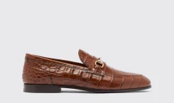Clearance Scarosso Alessandro Brown Croco Brown - Croco-Printed Calf
