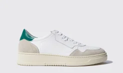 Sale Scarosso Alex Green Edit White/Green - Calf