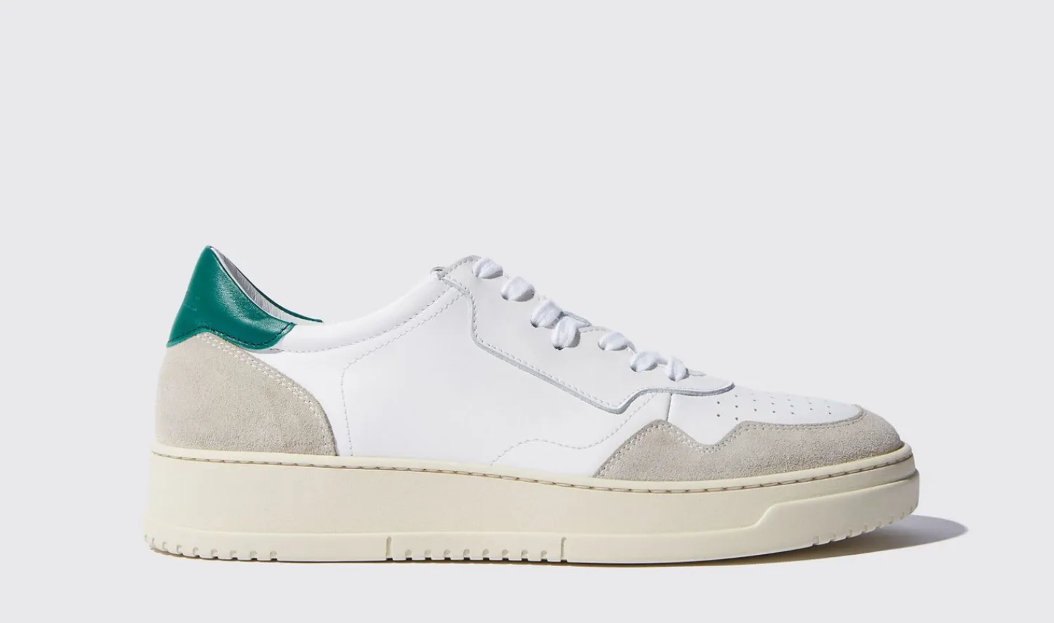 Sale Scarosso Alex Green Edit White/Green - Calf