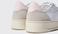 Cheap Scarosso Alexia Pink Edit White/Pink - Calf