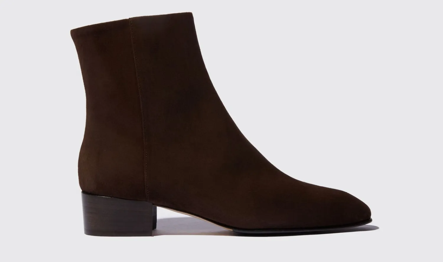 New Scarosso Ambra Marrone Scamosciata Brown - Suede
