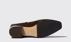 New Scarosso Ambra Marrone Scamosciata Brown - Suede