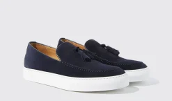 Discount Scarosso Amedeo Blu Scamosciato Blue - Suede
