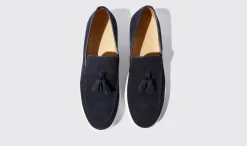 Discount Scarosso Amedeo Blu Scamosciato Blue - Suede