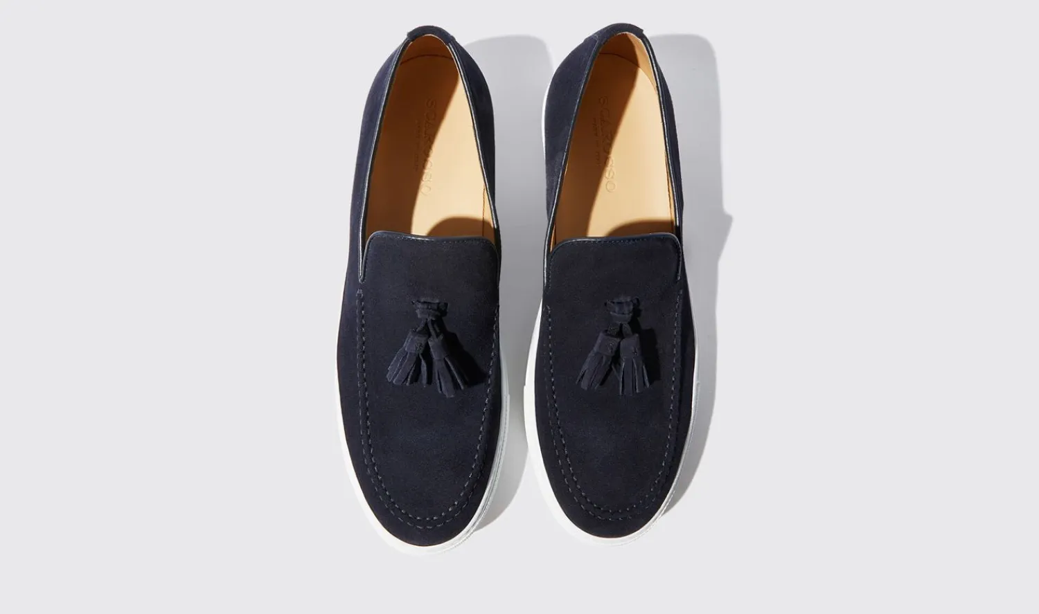Discount Scarosso Amedeo Blu Scamosciato Blue - Suede