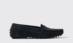 Store Scarosso Ashley Blue Suede Blue - Suede