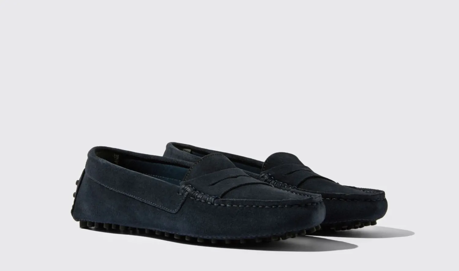 Store Scarosso Ashley Blue Suede Blue - Suede