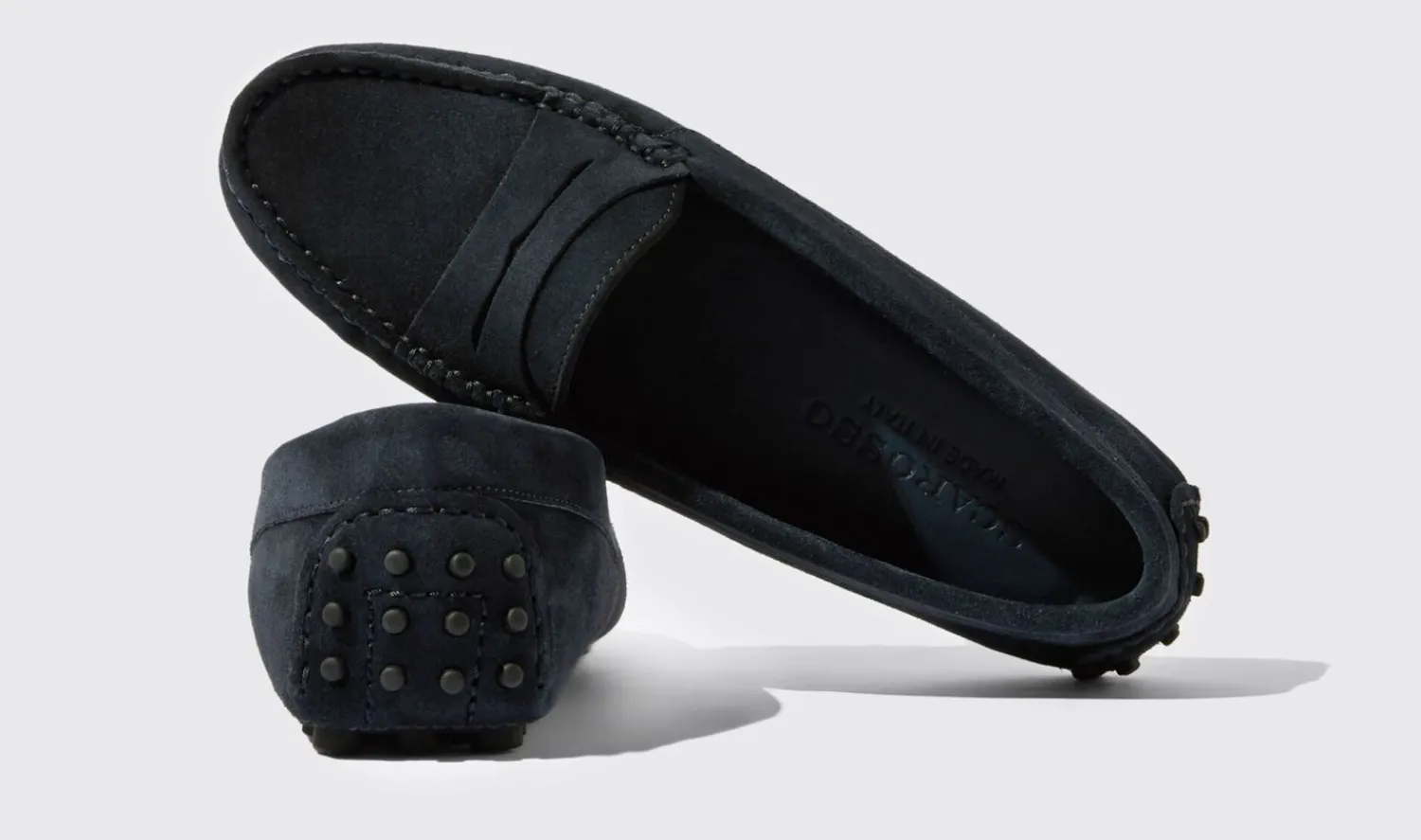 Store Scarosso Ashley Blue Suede Blue - Suede