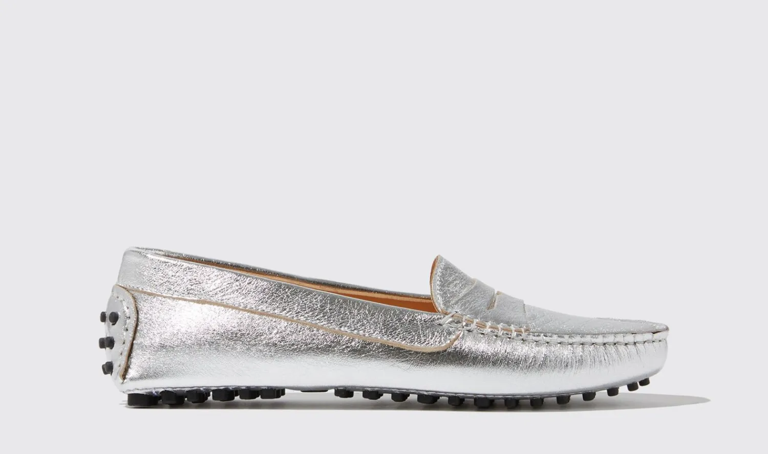 Outlet Scarosso Ashley Silver Silver - Calf