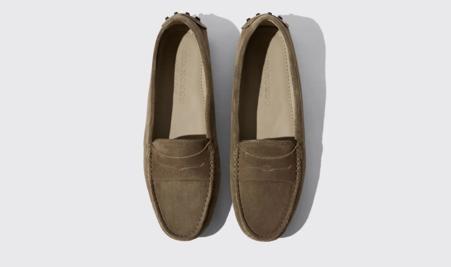 Sale Scarosso Ashley Taupe Suede Taupe - Suede