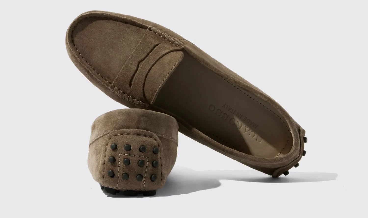 Sale Scarosso Ashley Taupe Suede Taupe - Suede