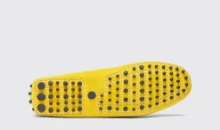 Shop Scarosso Ashley Yellow Suede Yellow - Suede