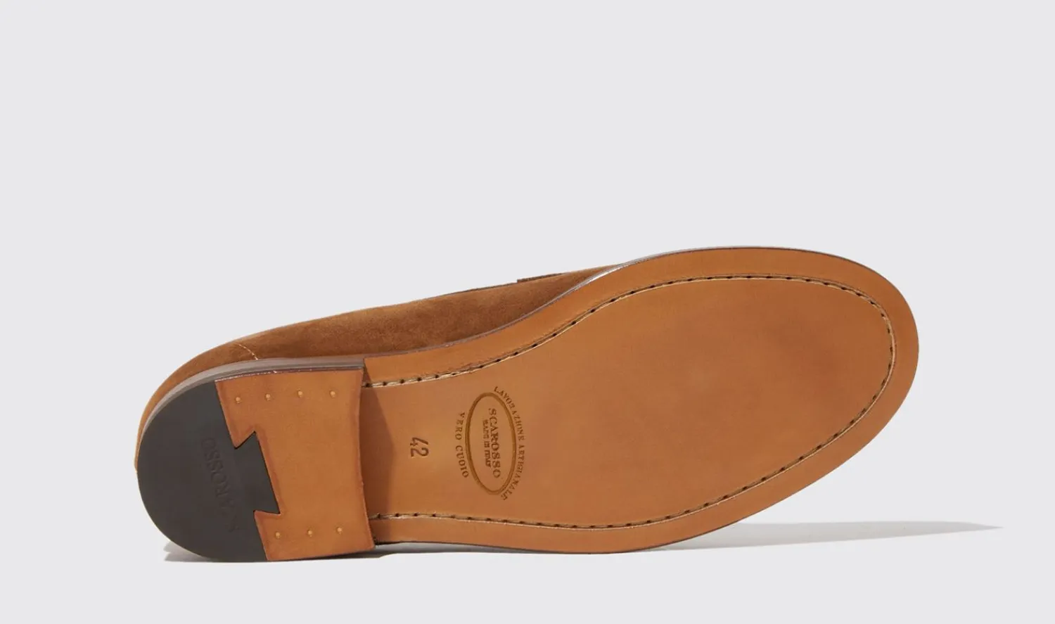 Shop Scarosso Austin Cognac Suede Cognac - Suede
