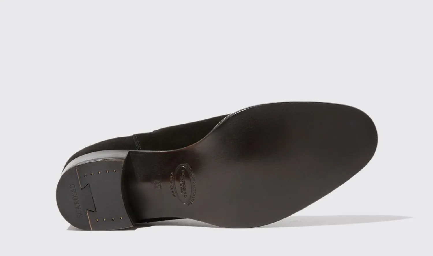 Cheap Scarosso Axel Black Suede Black - Suede