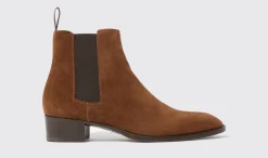 Discount Scarosso Axel Tan Suede Tan - Suede