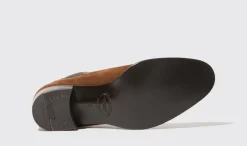 Discount Scarosso Axel Tan Suede Tan - Suede