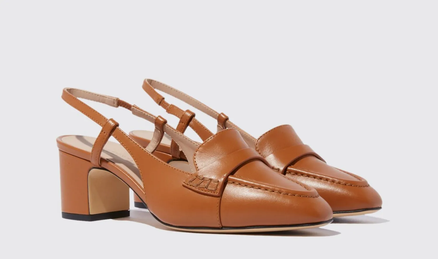 Sale Scarosso Bianca Cognac Cognac - Calf