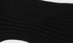 Shop Scarosso Black Cotton Ankle Socks Black - Cotton