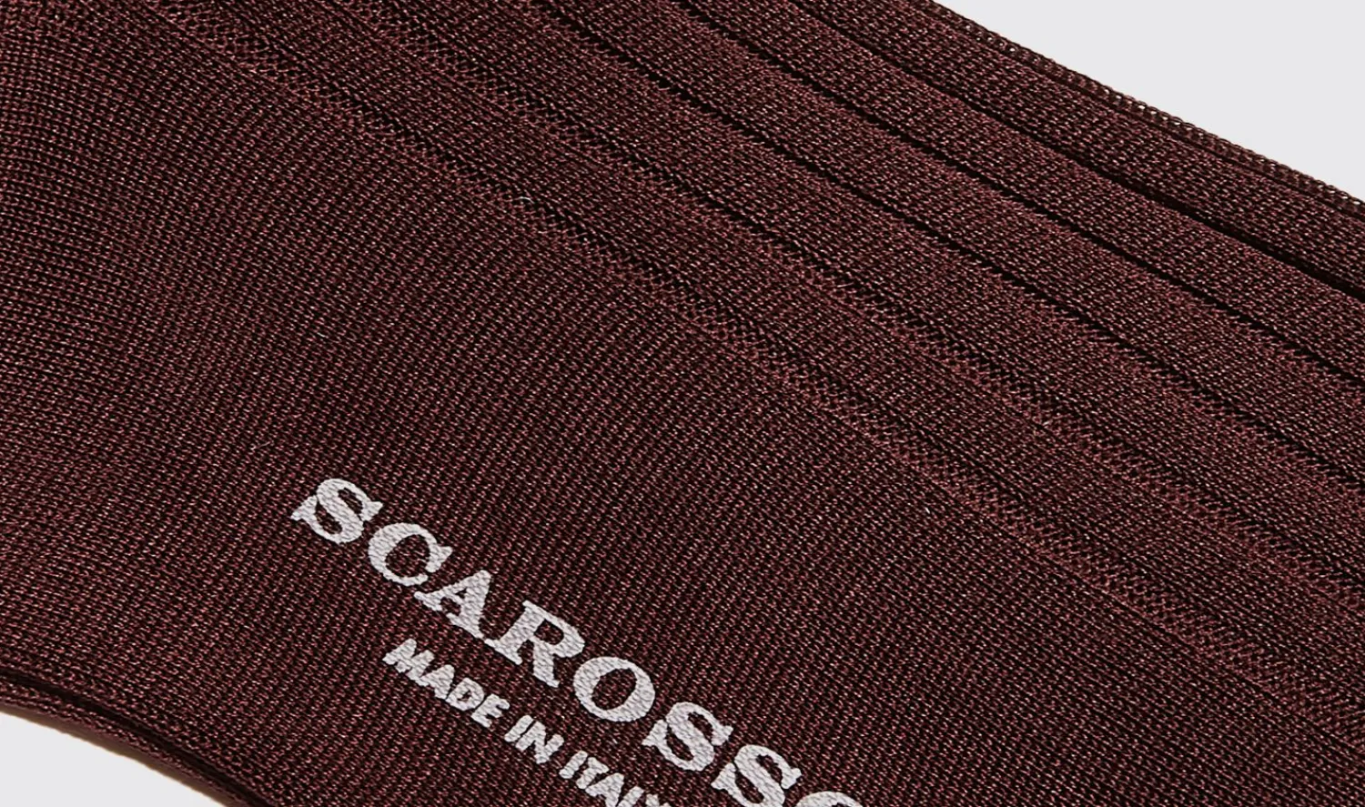 Flash Sale Scarosso Burgundy Cotton Calf Socks Burgundy - Cotton