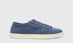 Cheap Scarosso Camillo Blue Nubuck Blue - Nubuck