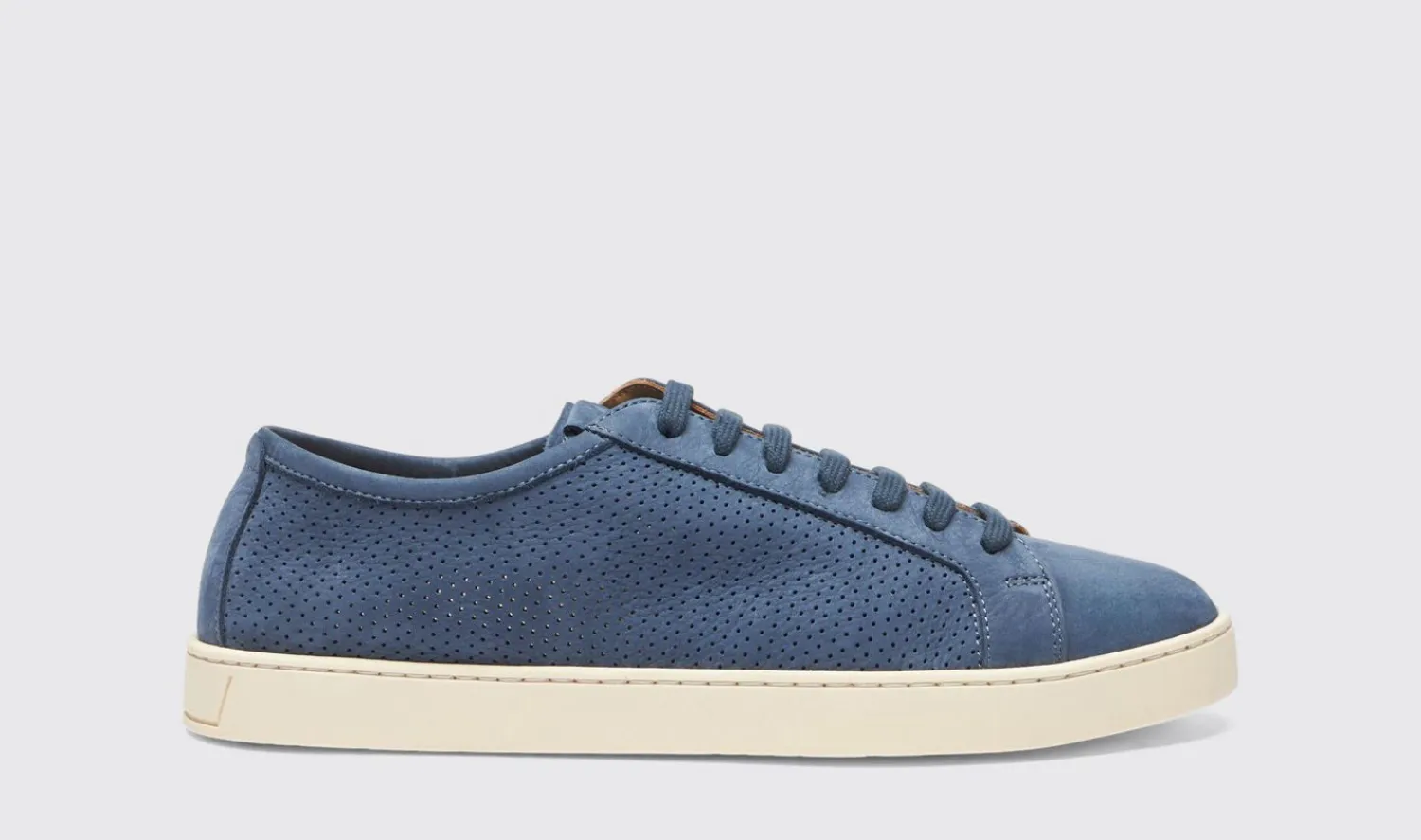Cheap Scarosso Camillo Blue Nubuck Blue - Nubuck
