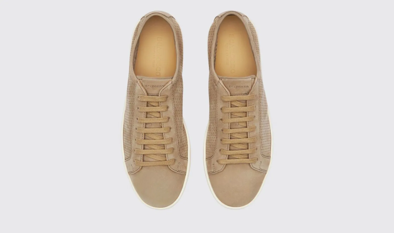 Flash Sale Scarosso Camillo Taupe Nubuck Taupe - Nubuck