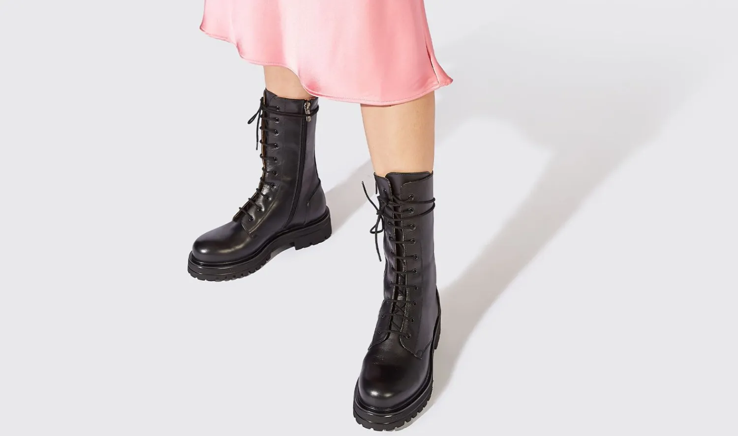 Shop Scarosso Cara Black Black - Calf