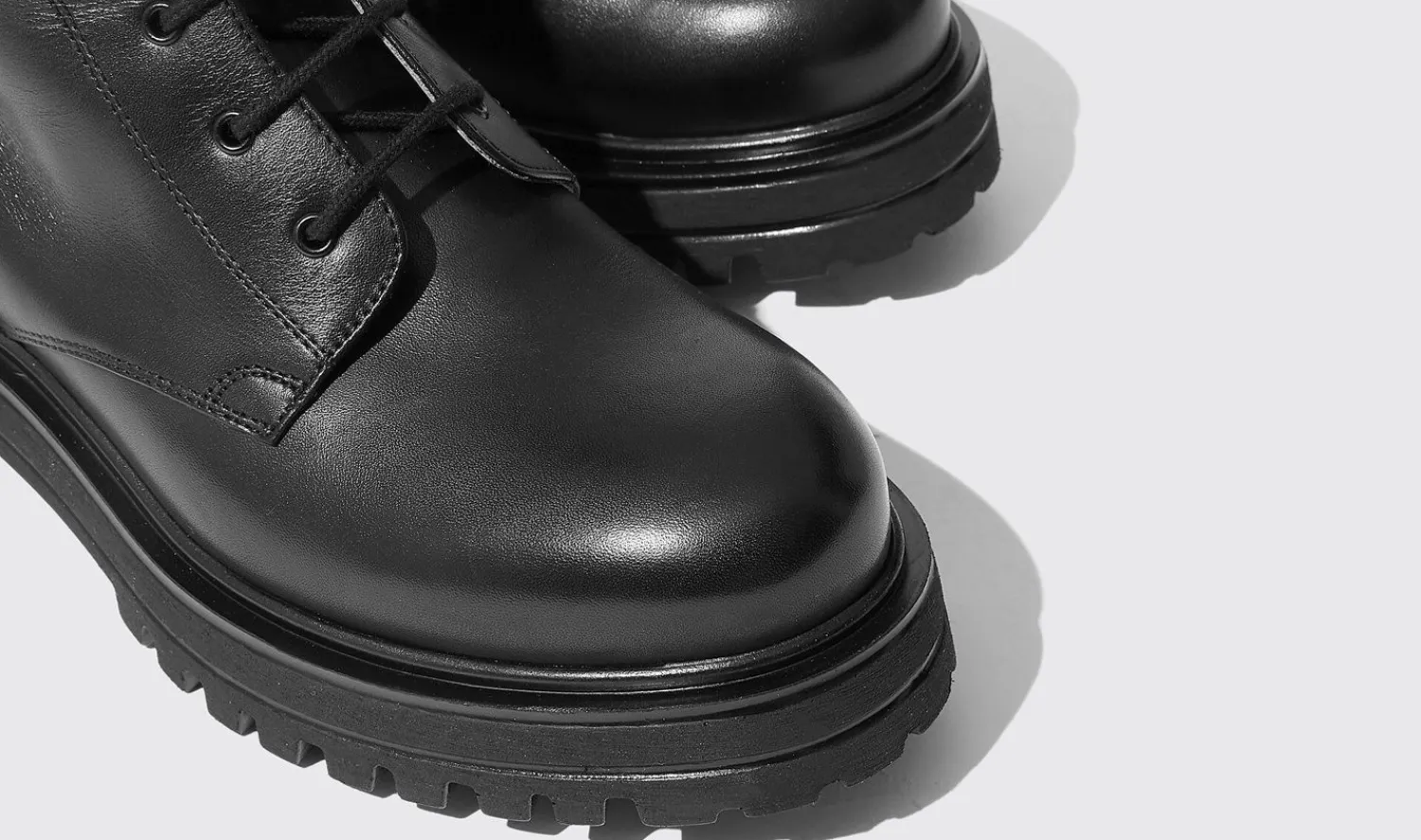Shop Scarosso Cara Black Black - Calf