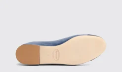 Shop Scarosso Carla Blue Blue - Calf