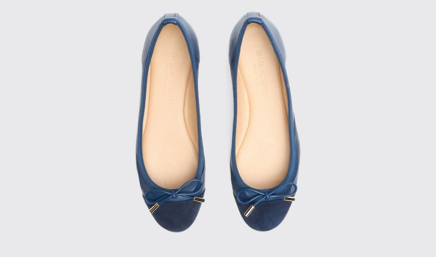 Shop Scarosso Carla Blue Blue - Calf