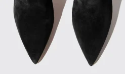 Fashion Scarosso Carra Black Suede Black - Suede