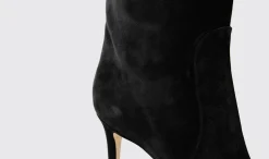 Fashion Scarosso Carra Black Suede Black - Suede