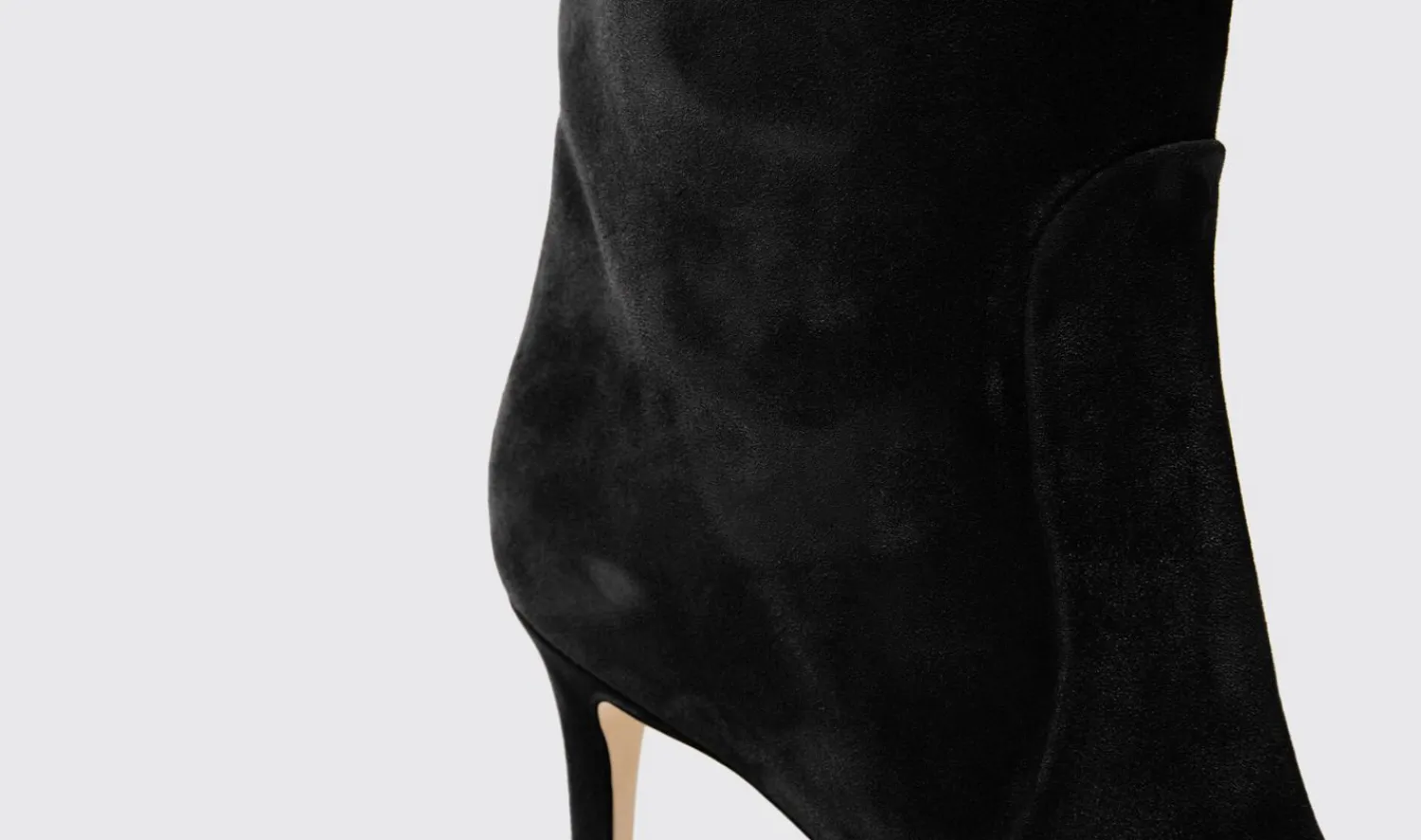 Fashion Scarosso Carra Black Suede Black - Suede