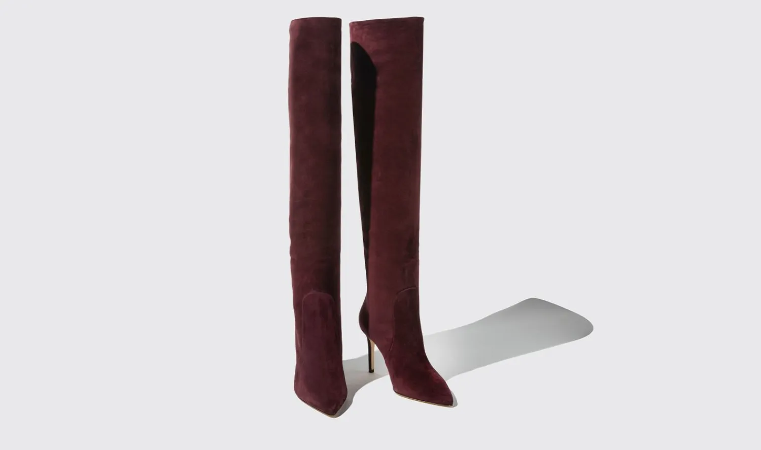 Cheap Scarosso Carra Burgundy Suede Burgundy - Suede