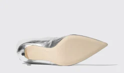 Cheap Scarosso Carra Silver Silver - Calf