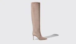 New Scarosso Carra Taupe Suede Taupe - Suede