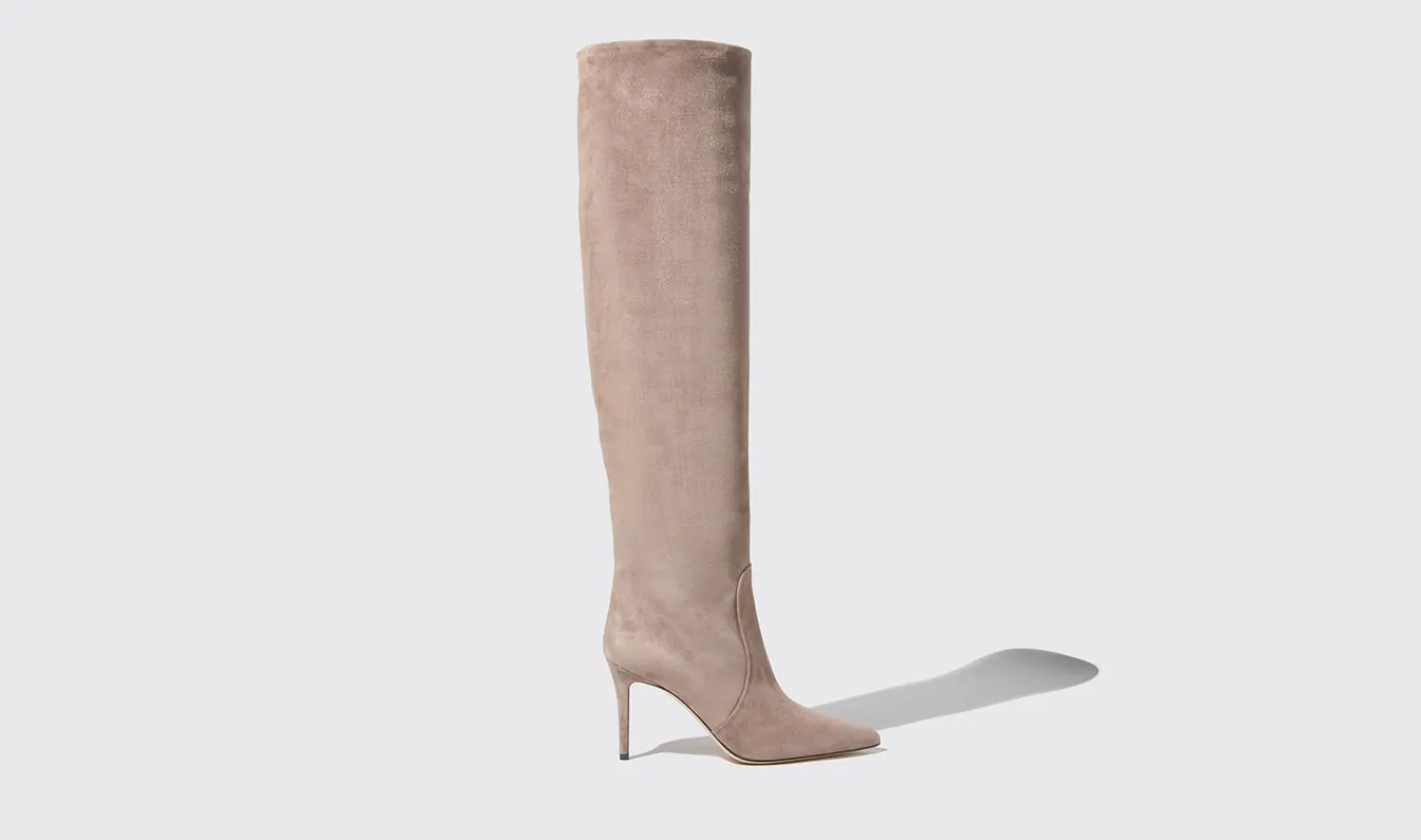 New Scarosso Carra Taupe Suede Taupe - Suede
