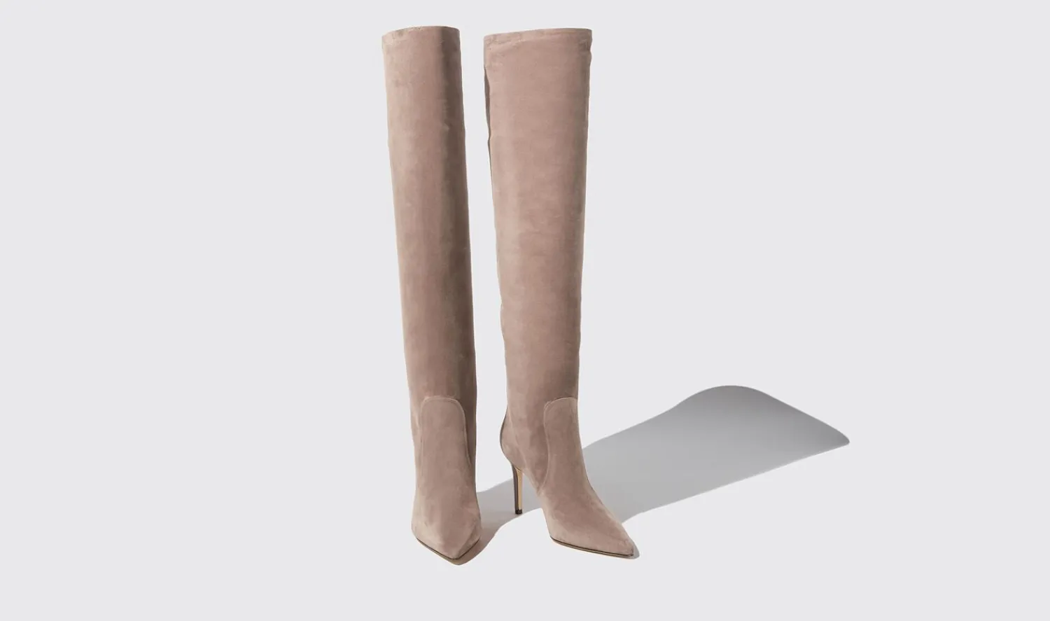 New Scarosso Carra Taupe Suede Taupe - Suede