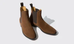 New Scarosso Caterina Marrone Brown Suede