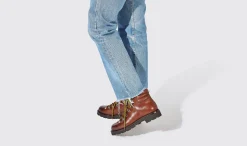 Shop Scarosso Catherine Chestnut Chestnut - Calf