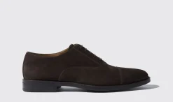 Clearance Scarosso Cesare Moro Scamosciato Brown Suede