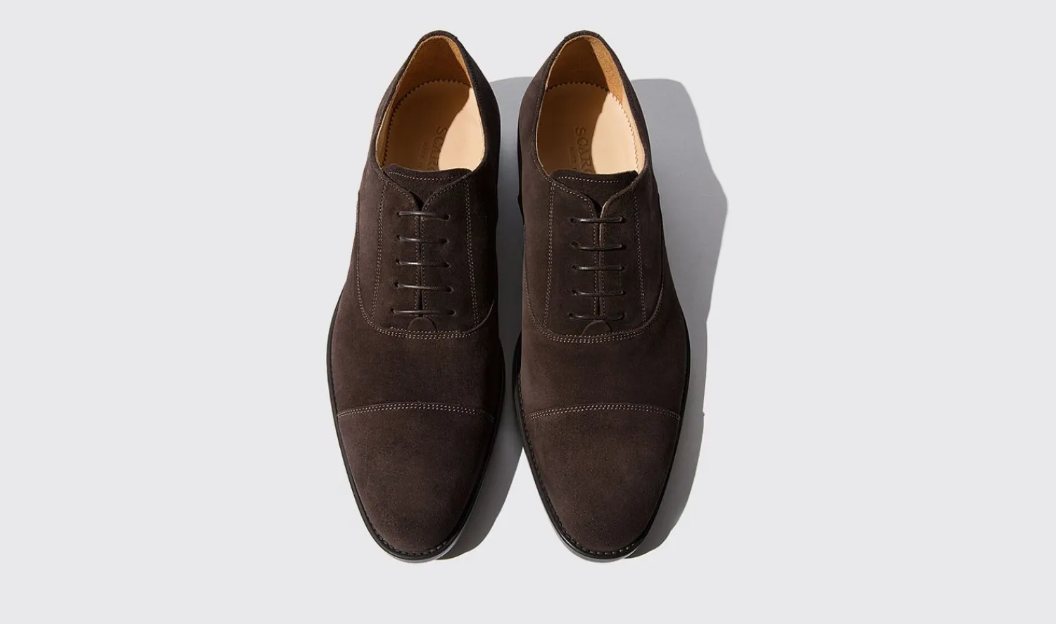 Clearance Scarosso Cesare Moro Scamosciato Brown Suede