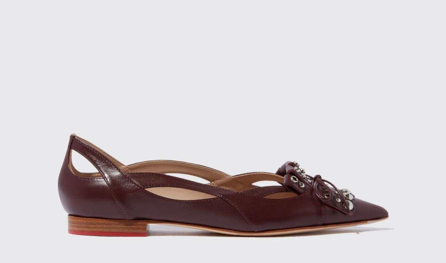New Scarosso Cherry Bordeaux - Calf
