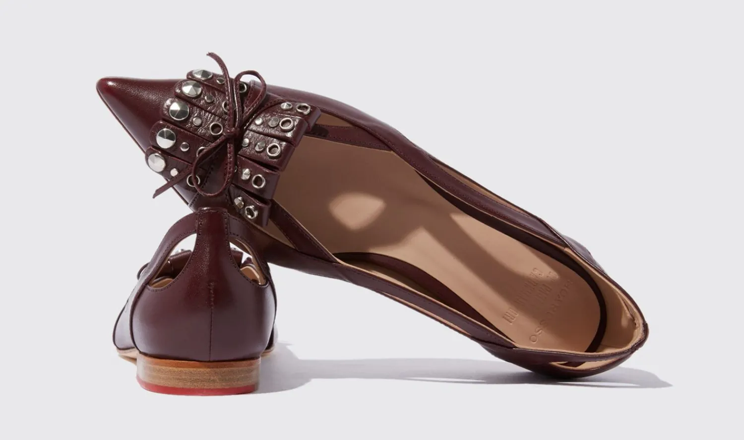 New Scarosso Cherry Bordeaux - Calf
